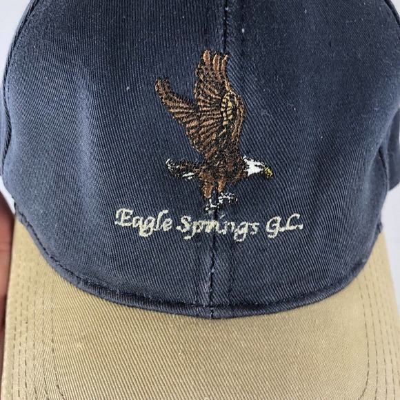 EAGLE SPRINGS GC HAT CAP ADJUSTABLE ONE SIZE FITS MOST STRAP BACK OSF DISCOLORED - Picture 16 of 16